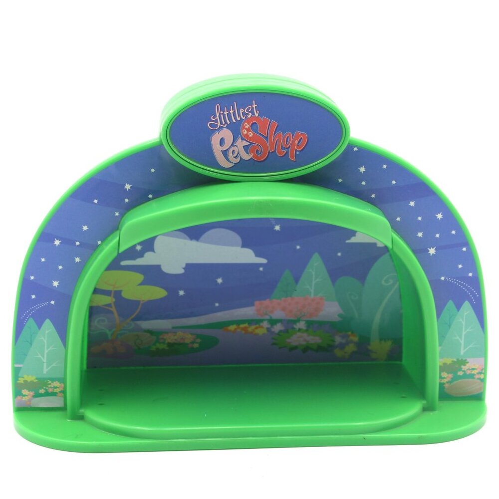 Hasbro LPS Littlest Pet Shop Light-Up Dome Cozy Campfire Stage Platform Working